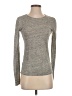 Theory 100% Linen Gray Long Sleeve Top Size P (petite) - photo 1