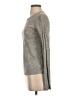 Theory 100% Linen Gray Long Sleeve Top Size P (petite) - photo 5
