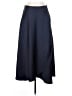 Boden 100% Polyester Solid Blue Formal Skirt Size 4 - photo 1