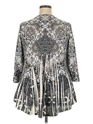 One World 3/4 Sleeve Blouse (view 2)