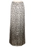 Sincerely Jules Animal Print Silver Casual Skirt Size L - photo 2