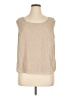 Dana Kay 100% Polyester Solid Tan Sleeveless Blouse Size 16 - photo 1