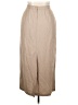 Unbranded Solid Tan Formal Skirt Size 16 - photo 2