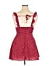 Unbranded 100% Polyester Hearts Red Cocktail Dress Size L - photo 2