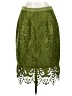 Ann Taylor 100% Polyester Green Formal Skirt Size 8 - photo 2