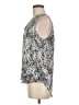 Violet & Claire 100% Polyester Silver Sleeveless Blouse Size M - photo 5