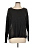 American Eagle Outfitters Metallic Black Pullover Sweater Size L - photo 1