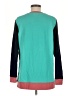 Lands' End Color Block Teal Sweatshirt Size M - photo 2