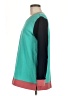 Lands' End Color Block Teal Sweatshirt Size M - photo 5
