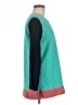 Lands' End Color Block Teal Sweatshirt Size M - photo 4