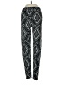 Unbranded Print Black Casual Pants Size XXS (estimated) - photo 1