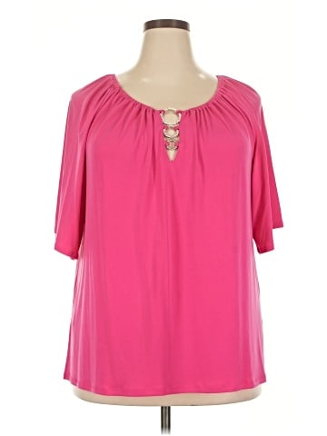 T Tahari Short Sleeve Blouse (view 1)