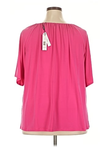 T Tahari Short Sleeve Blouse (view 2)