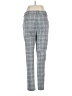 Ann Taylor LOFT Plaid Gray Casual Pants Size 4 - photo 2