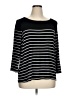 Laila Jayde Black 3/4 Sleeve Top Size 1X - photo 1