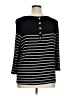 Laila Jayde Black 3/4 Sleeve Top Size 1X - photo 2