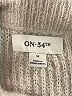On 34th 100% Polyester Stripes Ivory Pullover Sweater Size M - photo 7