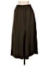 Assorted Brands Solid Brown Green Casual Skirt Size XS - photo 2