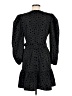 Express 100% Polyester Polka Dots Black Casual Dress Size M - photo 2