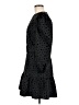 Express 100% Polyester Polka Dots Black Casual Dress Size M - photo 5