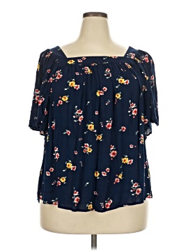 St. John's Bay Short Sleeve Blouse