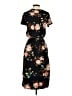 Unbranded Floral Black Casual Dress Size S - photo 2