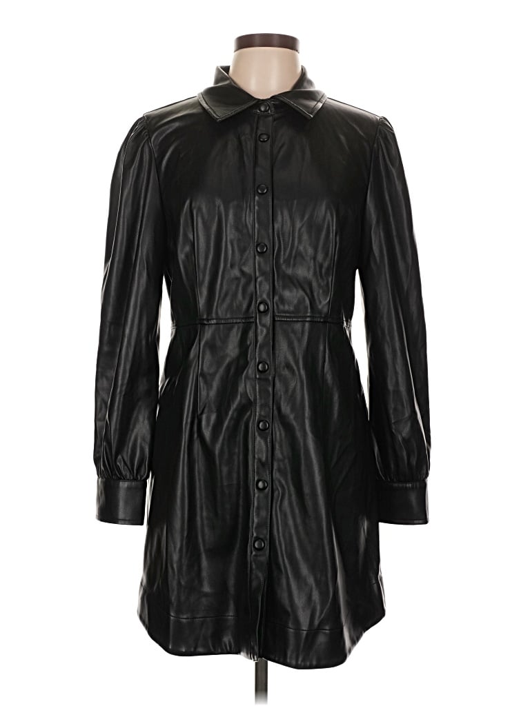 Pre-owned Avec Les Filles Trenchcoat In Black