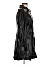 Avec Les Filles 100% Polyurethane Black Trenchcoat Size L - photo 4