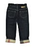 Burberry 100% Cotton Plaid Blue Jeans Size 2T - photo 2