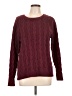 Lands' End 100% Cotton Burgundy Pullover Sweater Size L - photo 1