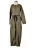 Joie Solid Green Jumpsuit Size S - photo 1