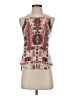 Ginger G. Tan Sleeveless Blouse Size S - photo 1