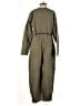 Joie Solid Green Jumpsuit Size S - photo 2