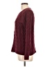Lands' End 100% Cotton Burgundy Pullover Sweater Size L - photo 5