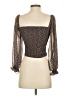 Kourt Brown 3/4 Sleeve Blouse Size XS - photo 2