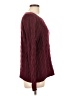 Lands' End 100% Cotton Burgundy Pullover Sweater Size L - photo 4