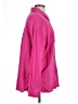 Assorted Brands 100% Rayon Solid Pink Long Sleeve Button-Down Shirt Size L - photo 4