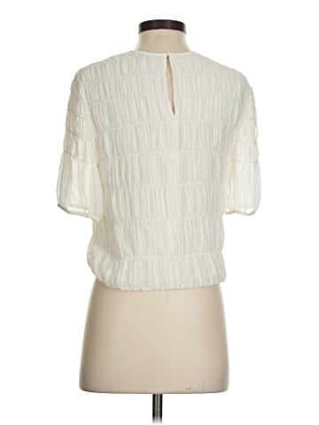 AYR Short Sleeve Silk Top (view 2)