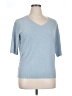 Ella Moss Blue Pullover Sweater Size XL - photo 1
