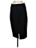 Express Solid Black Formal Skirt Size 6 - photo 2