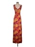 Tabitha Webb Paisley Orange Casual Dress Size S - photo 2