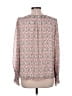 Ann Taylor LOFT 100% Polyester Pink Long Sleeve Blouse Size L - photo 2