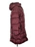 Athleta 100% Nylon Burgundy Coat Size S - photo 4