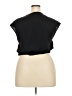 Prettygarden 100% Polyester Black Short Sleeve Top Size XXL - photo 2