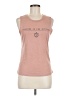 Next Level Apparel Pink Sleeveless T-Shirt Size M - photo 1