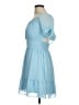 Assorted Brands Solid Blue Cocktail Dress Size M - photo 5
