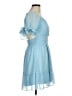 Assorted Brands Solid Blue Cocktail Dress Size M - photo 4