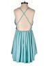 Lucy In The Sky 100% Polyester Teal Romper Size S - photo 2