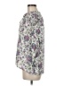 Rose + Olive 100% Polyester Floral Ivory 3/4 Sleeve Blouse Size M - photo 5