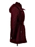Nicole Miller 100% Polyester Burgundy Coat Size M - photo 4